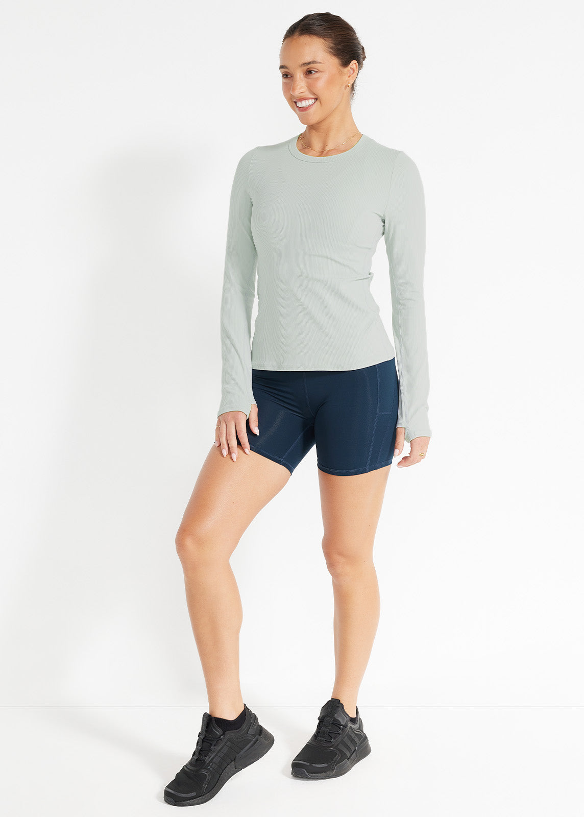 Ribbed Cardio Long Sleeve