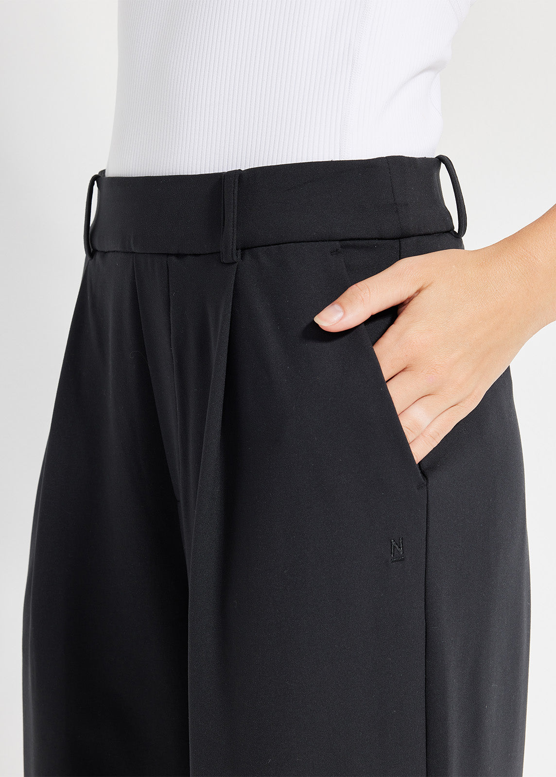 Pleated Tailored Trouser