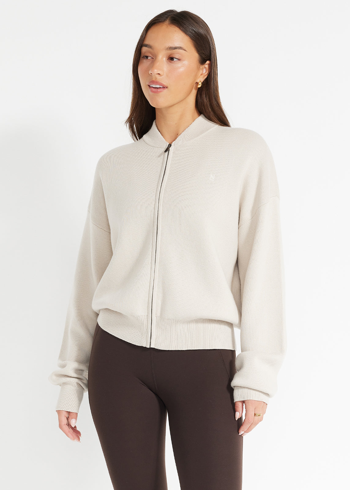Everyday Knit Bomber Jacket