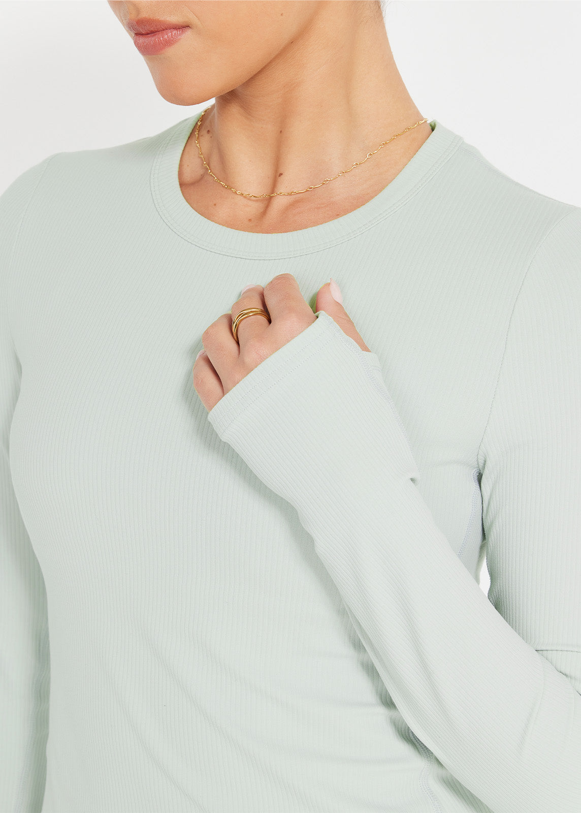 Ribbed Cardio Long Sleeve