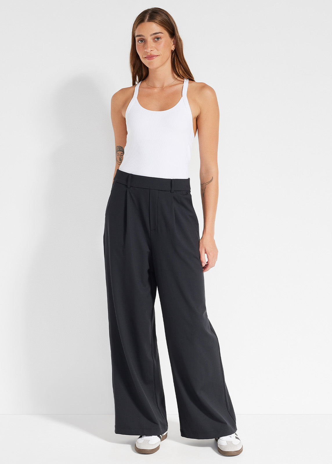 Pleated Tailored Trouser