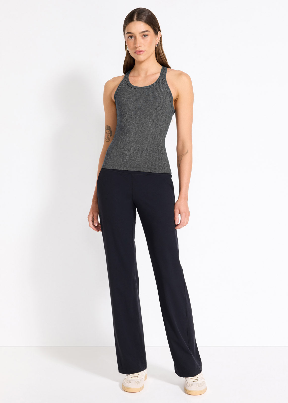Lightweight Ribbed Racerback Tank