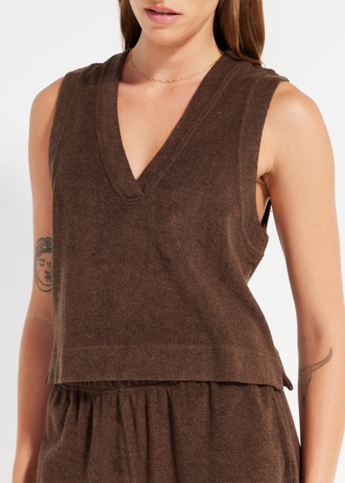 Coastal Terry Tank
