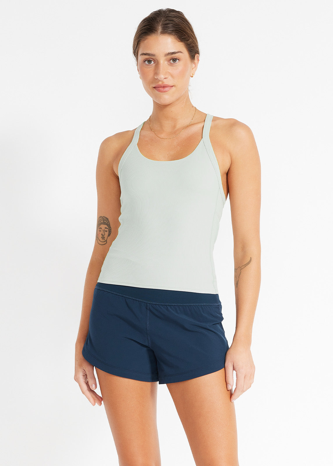 Ribbed Cardio 2-1 Tank